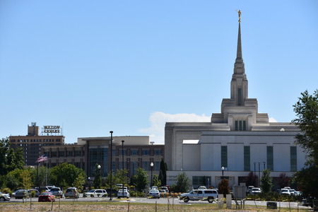 Mormon Temple in Ogden, Utahのeditorial素材