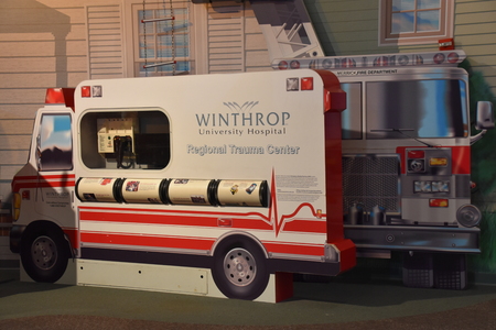 Nassau County Firefighters Museum in Garden City on Long Island in New York, USAのeditorial素材