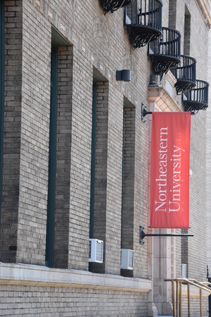 Northeastern University in Boston, Massachusettsのeditorial素材