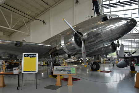 Evergreen Aviation Museum in McMinnville, Oregonのeditorial素材