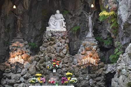 The National Sanctuary of our Sorrowful Mother (the Grotto) in Portland, Oregonのeditorial素材