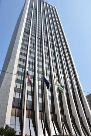 Wells Fargo Tower in Portland, Oregonのeditorial素材