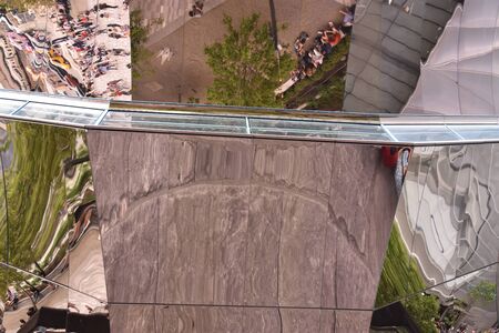NEW YORK, NY - MAY 26: The Vessel at Hudson Yard in Manhattan, New York, as seen on May 26, 2019.のeditorial素材