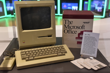 REDMOND, WA - JUN 14: Microsoft Visitor Center at the Headquarters in Redmond, Washington, as seen on Jun 14, 2019.のeditorial素材