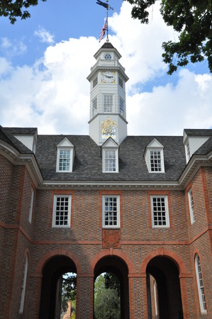 The Capitol at Williamsburg, Virginiaのeditorial素材