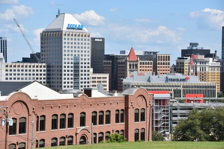 St Paul skyline in Minnesota