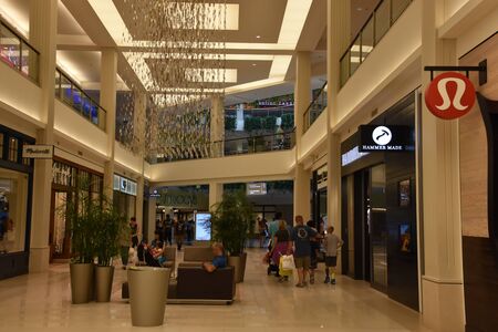 BLOOMINGTON, MINNESOTA - JUL 27: Mall of America in Bloomington, Minnesota, as seen on July 27, 2017. It is the second largest mall in terms of leaseable space and the largest mall in the United States in terms of total floor area.のeditorial素材