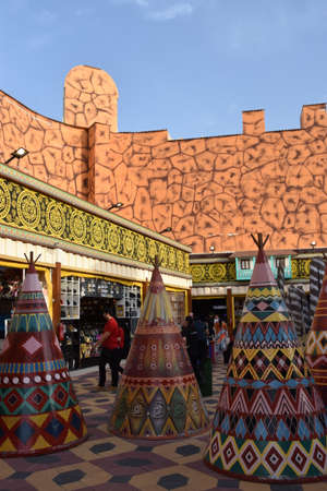 Americas pavilion at Global Village in Dubai, UAE, as seen on February 18, 2020.