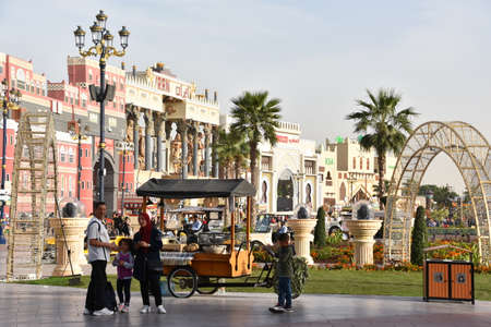 Global Village in Dubai, UAE, as seen on February 18, 2020のeditorial素材