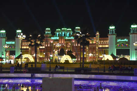 Global Village in Dubai, UAE, as seen on February 18, 2020のeditorial素材