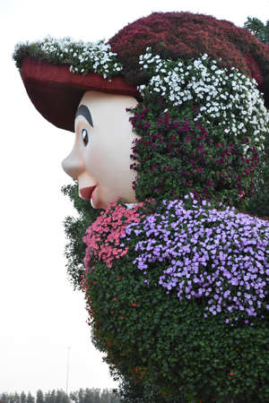 Dubai Miracle Garden in the UAE