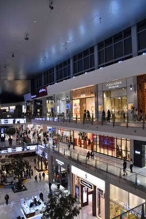 Dubai Mall in Dubai, UAEのeditorial素材