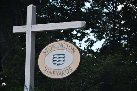 Stonington Vineyards in Stonington, Connecticutの写真素材