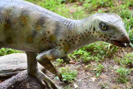 Dinosaur Garden at Lasdon Park and Arboretum in Katonah, New York