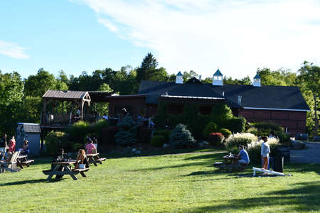 Robibero Winery in New Paltz, New Yorkの写真素材