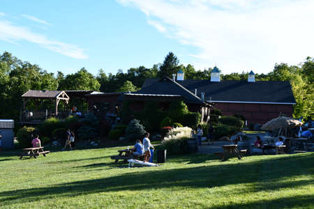 Robibero Winery in New Paltz, New Yorkの写真素材