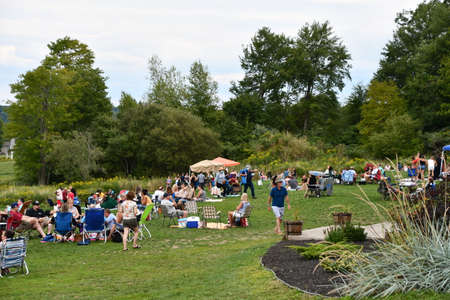 Hawk Ridge Winery in Watertown, Connecticutの写真素材