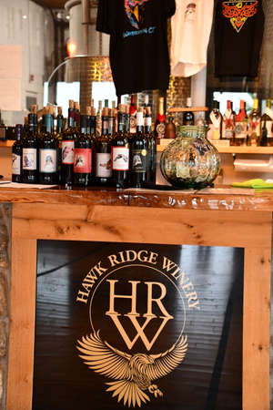 Hawk Ridge Winery in Watertown, Connecticutの写真素材