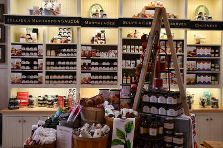 Stonewall Kitchen store in Portland, Maineの写真素材
