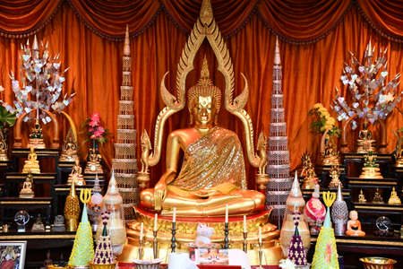 Lao Buddha Ariyamedtaram Temple in Morris, Connecticutのeditorial素材