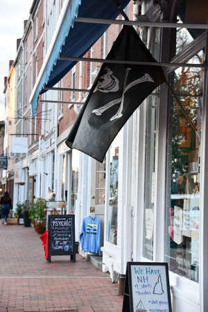 Downtown Portsmouth in New Hampshire