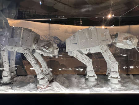 NEW YORK, NY - MAY 11: The Fans Strike Back, the largest Star Wars fan exhibit, in New York City, as seen on May 11, 2022.のeditorial素材