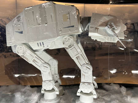 NEW YORK, NY - MAY 11: The Fans Strike Back, the largest Star Wars fan exhibit, in New York City, as seen on May 11, 2022.のeditorial素材