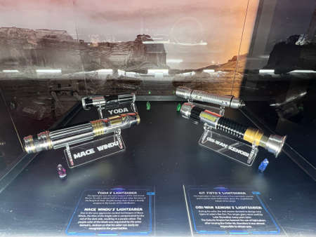 NEW YORK, NY - MAY 11: The Fans Strike Back, the largest Star Wars fan exhibit, in New York City, as seen on May 11, 2022.のeditorial素材