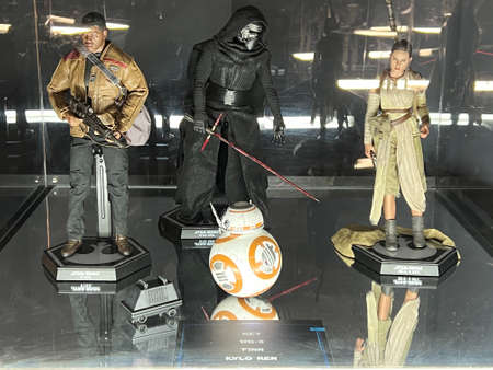 NEW YORK, NY - MAY 11: The Fans Strike Back, the largest Star Wars fan exhibit, in New York City, as seen on May 11, 2022.のeditorial素材