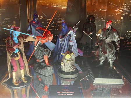 NEW YORK, NY - MAY 11: The Fans Strike Back, the largest Star Wars fan exhibit, in New York City, as seen on May 11, 2022.のeditorial素材