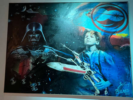 NEW YORK, NY - MAY 11: The Fans Strike Back, the largest Star Wars fan exhibit, in New York City, as...
