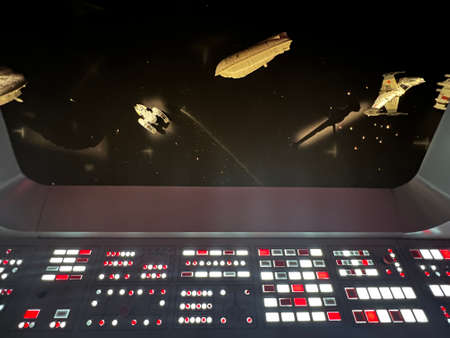 NEW YORK, NY - MAY 11: The Fans Strike Back, the largest Star Wars fan exhibit, in New York City, as seen on May 11, 2022.のeditorial素材