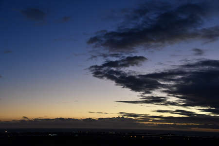 Sunset on the Big Island in Hawaiiの写真素材