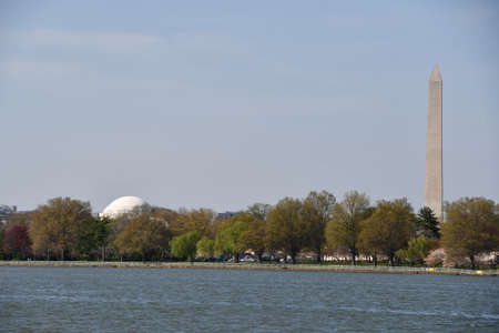 Washington Monument in Washington, DCの写真素材