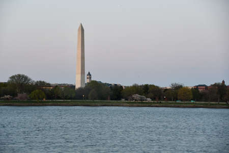 Washington Monument in Washington, DCの写真素材