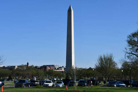 Washington Monument in Washington, DCの写真素材