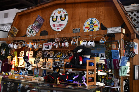 Lancaster Central Market in Pennsylvaniaの写真素材