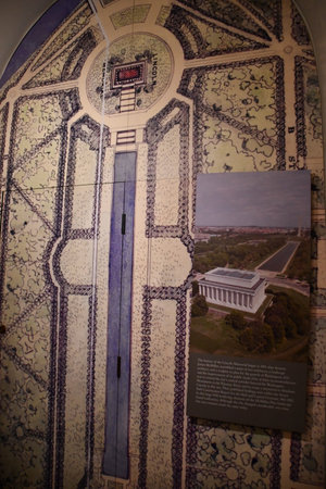 Lincoln Memorial in Washington, DCの写真素材