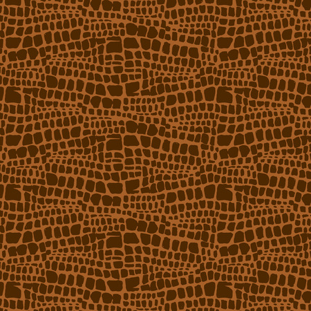 Animal skin hand drawn texture, Vector seamless pattern, sketch drawing animal skin print.のイラスト素材