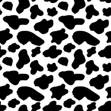 Animal skin hand drawn texture, Vector seamless pattern, sketch drawing animal skin print.のイラスト素材