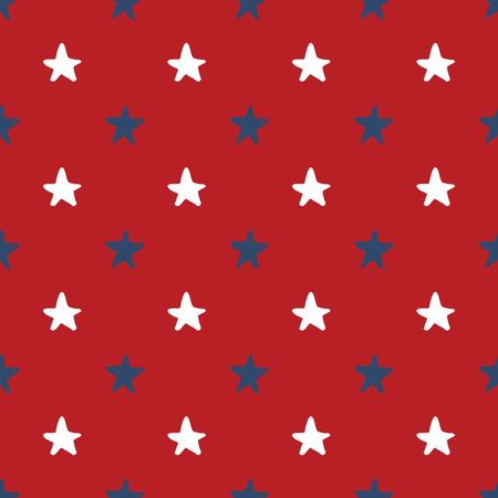Star seamless pattern, Hand drawn sketched doodle stars, vector illustration.のイラスト素材