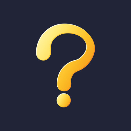 Game UI asset. Gaming user interface question mark icon. vector illustration.のイラスト素材