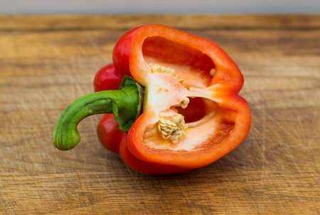 Half sweet pepper