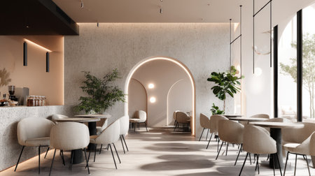 A stylish cafの素材