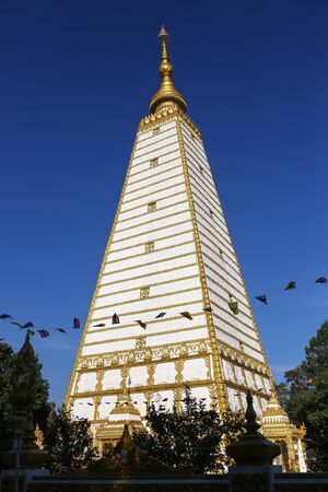 Wat Phrathat Nong Bua in Ubon Ratchathani province, Thailand.の写真素材
