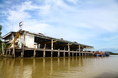 SATUN, THAILAND - Fishing boats are out fishing on province of Satun.のeditorial素材