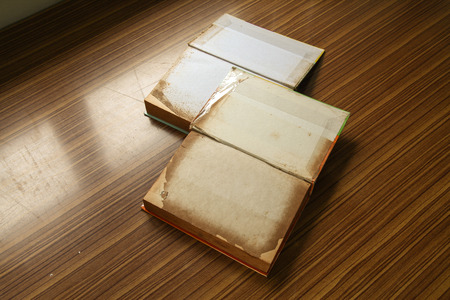 Pile of old books.の写真素材