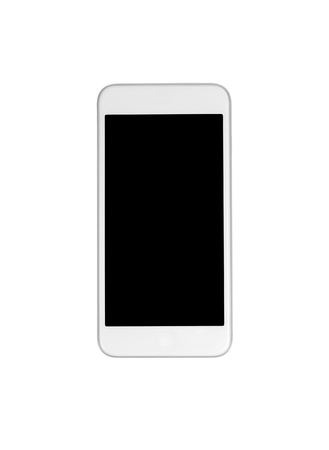 Smartphone isolated on a white background.の写真素材