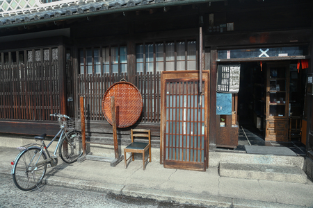 KURASHIKI, JAPAN - November 25 : Ancient Edo-style souvenir shop at kurashiki, JAPAN.のeditorial素材