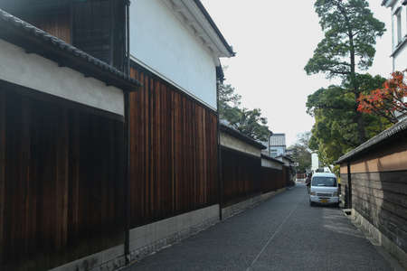 KURASHIKI, JAPAN - November 25 : Ancient Edo-style souvenir shop at kurashiki, JAPAN.のeditorial素材